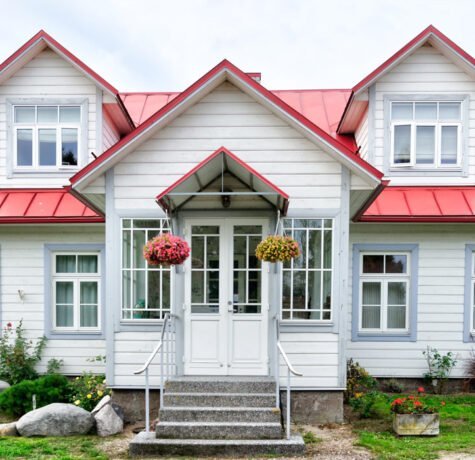 New Metal Roof Installation